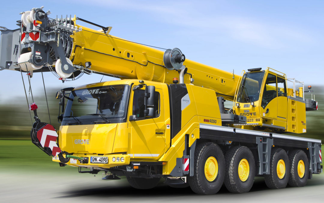 Grove launches updated new best-in-class 90 t (100 USt) GMK4090 all-terrain crane