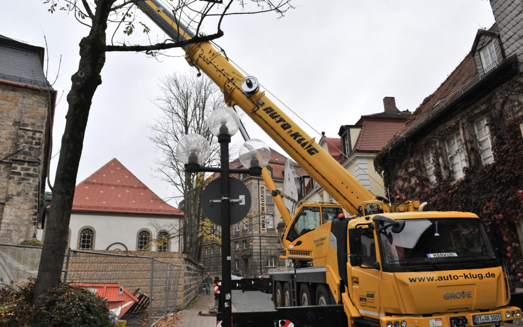 Germany’s Auto-Klug has acquired its first Grove GMK4100L-1 with a K-100 synthetic rope