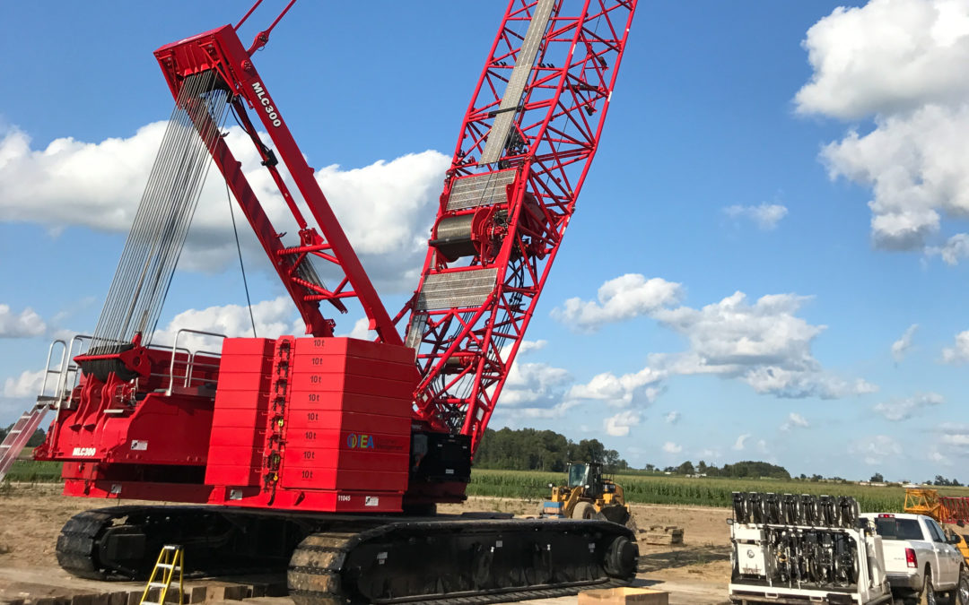 White Construction uses Manitowoc MLC300 to complete wind project ahead of schedule