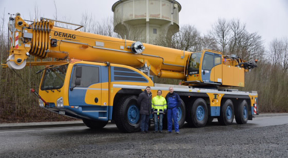 Mayer Autokran-Vermietung-GmbH add a new Demag AC 160-5 All Terrain Crane to Fleet