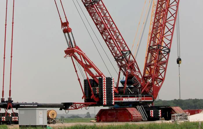 Mammoet adds 14 new Demag and Terex Cranes to worldwide fleet of cranes and lifting equipment
