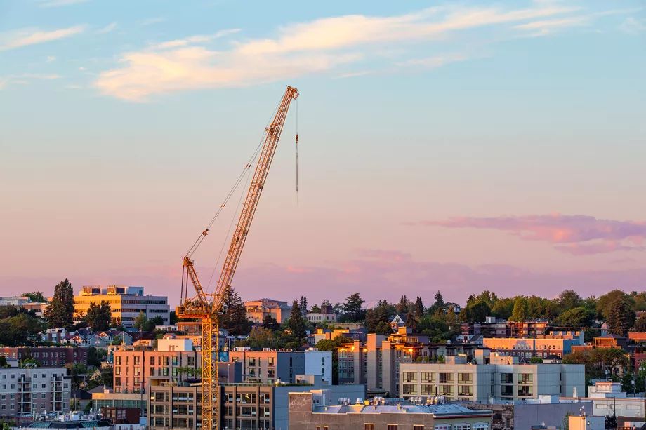 Seattle remains the Tower crane capitol of the US according RLB