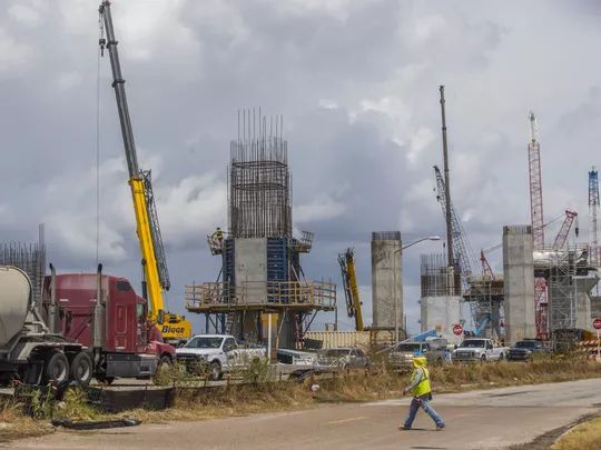 Bigge Crane assisting with $930 million Corpus Christi Span Bridge Project