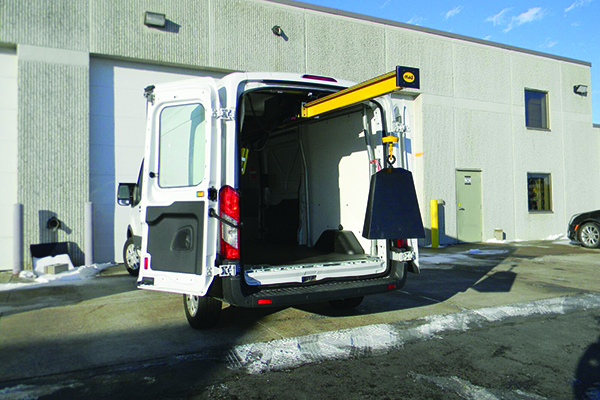 Buckman Beverage employs dual-axis crane for loading Beer Kegs