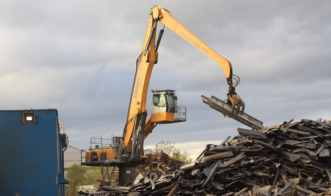 Here’s how AIM Recycling hits its targets with Liebherr Material Handlers