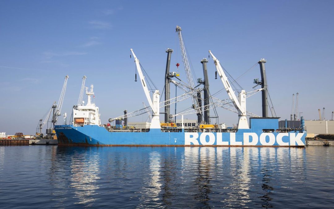 Yilport Holding has taken delivery of two new Liebherr LHM 600 mobile harbour cranes.