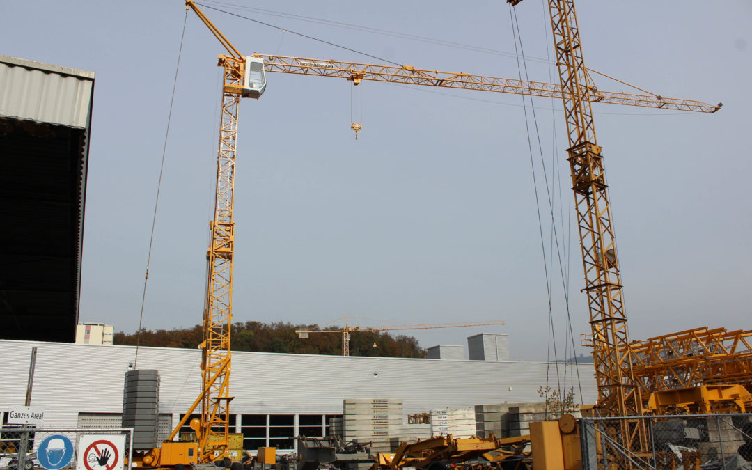 Manitowoc’s EnCORE program revitalizes older Potain crane for Stirnimann