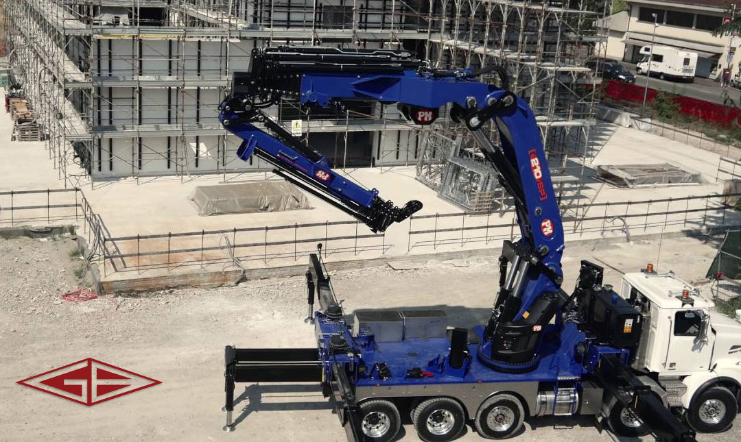 Giuffre Bros. is now a dealer for the PM line of Knuckle Boom Cranes