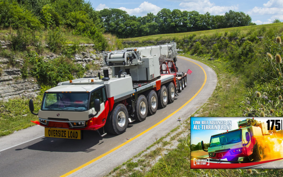 Link-Belt introduces the new 175-ton 175|AT All Terrain Crane