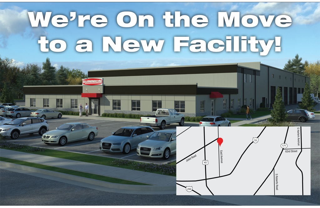 Runnion a National Boom Truck Crane dealer based in the Chicagoland Area is upgrading to a new facility