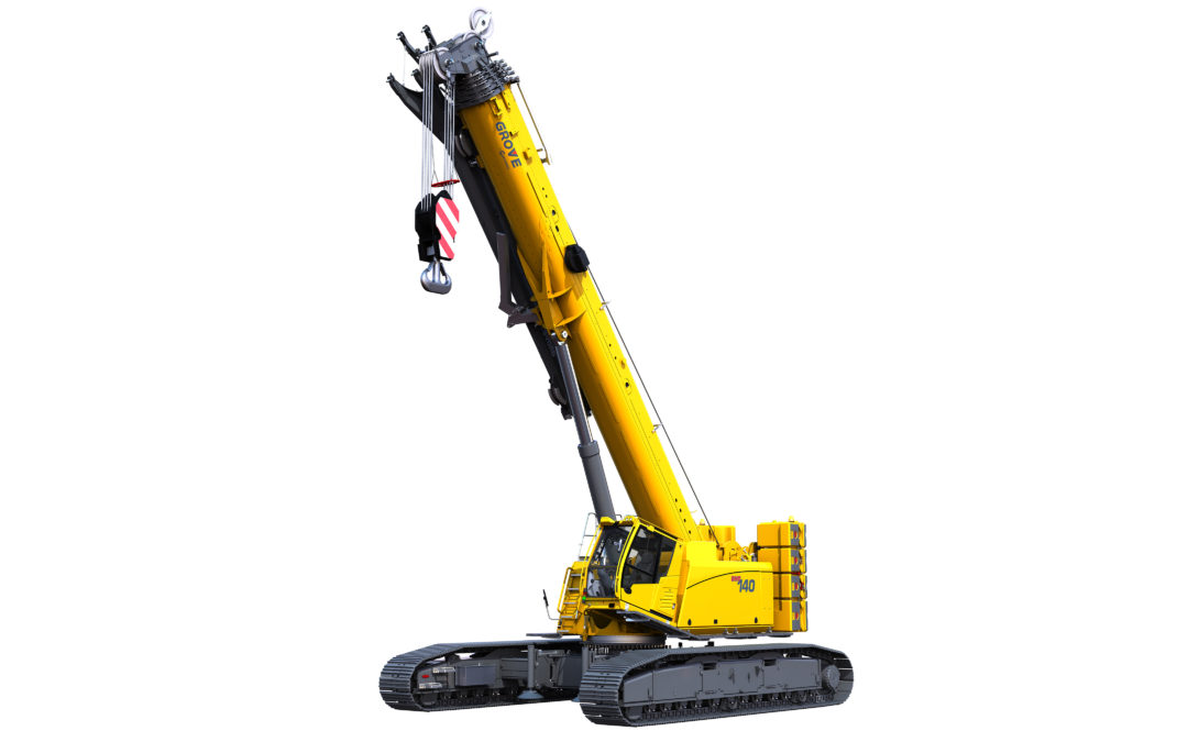 Manitowoc introduces the Grove 140-ton GHC140 Telescopic Boom Crawler Crane