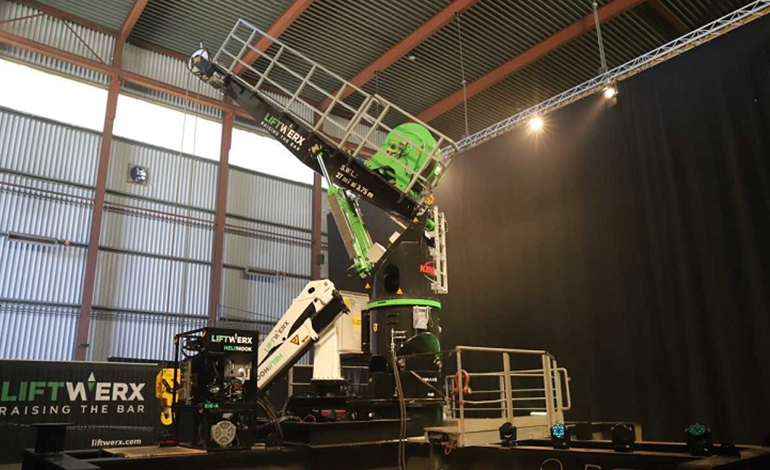 Liftwerx launches the GenHook model green up wind tower crane