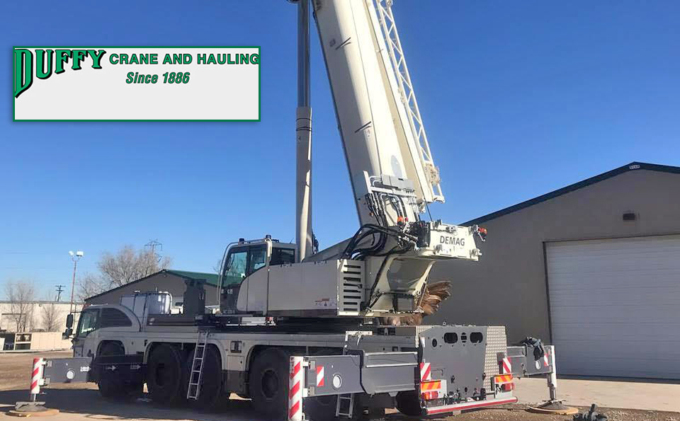A Demag AC 220-5 All Terrain Crane goes to Duffy Crane & Hauling, Inc. based in Denver, Colorado