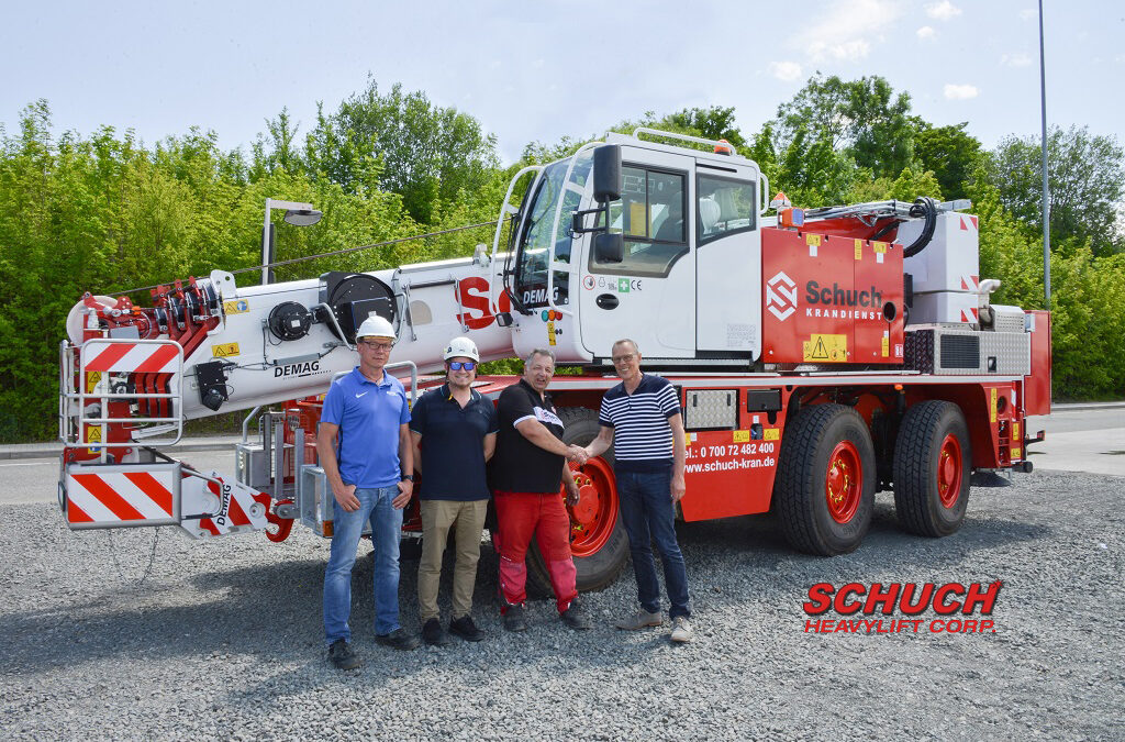 New Demag AC 45 City Class All Terrain for Schuch Krandienst