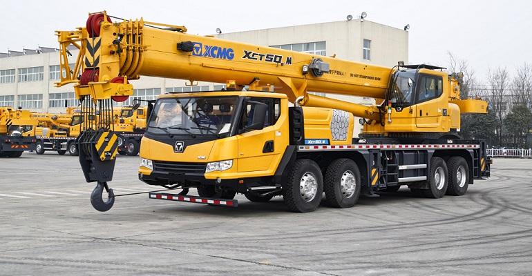 XCMG released a new line of Cranes for Middle East truck cranes, crawler cranes, tower cranes and aerial work platforms