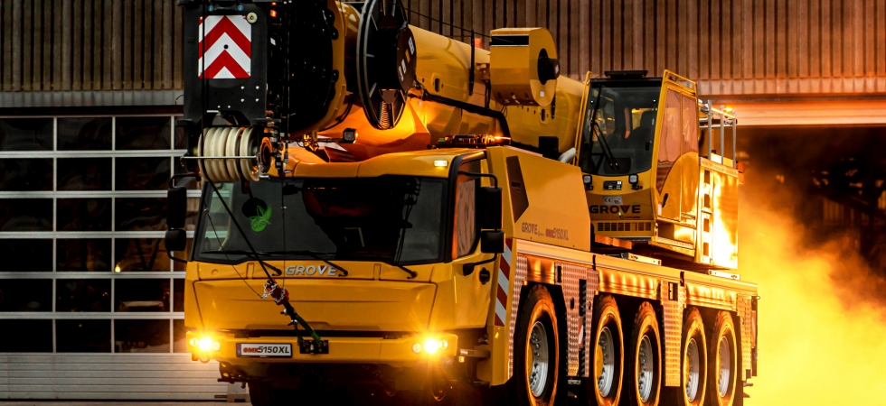 Grove presents the new GMK5150XL and the GMK5120L at customer events in Germany