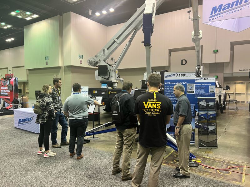 Manitex releases the AL68, a Track Mounted Articulating Boom Aerial Lift