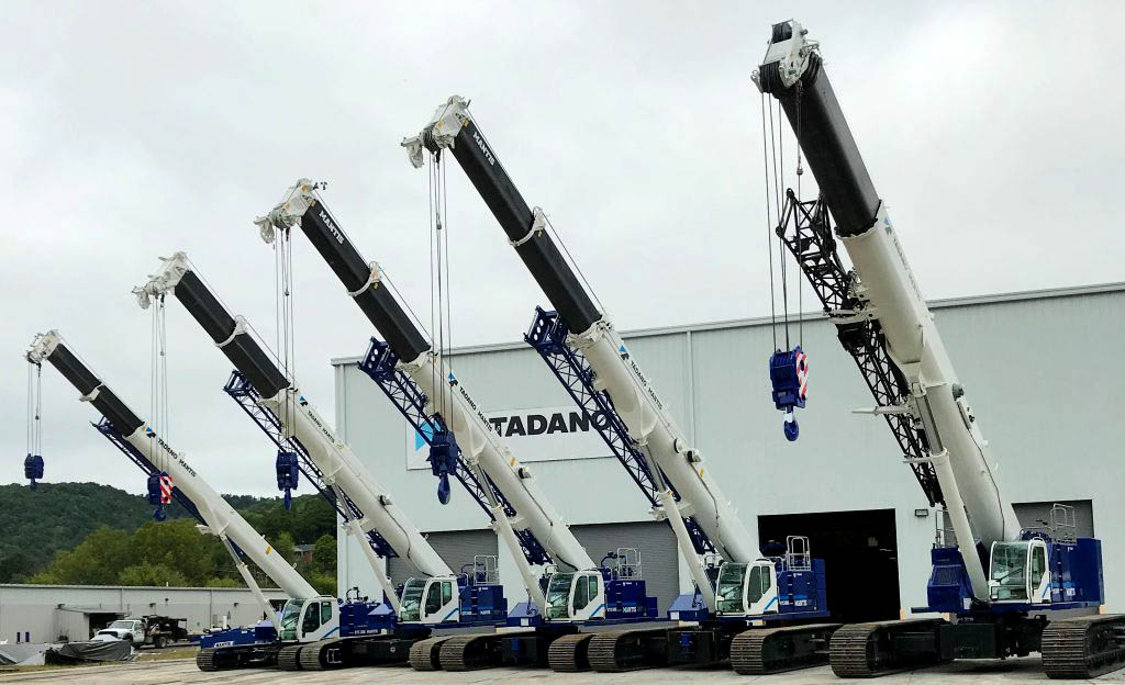 Tadano (Mantis) updates model nomenclature for GTC telescopic boom crawler crane product line